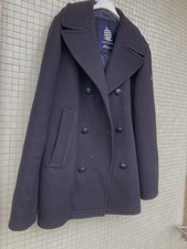 marina yachting Navy-blue Wool