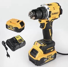 DEWALT Trapano a percussione/avvitatore a batteria 18V 2.0AH 2 Velocità..+base