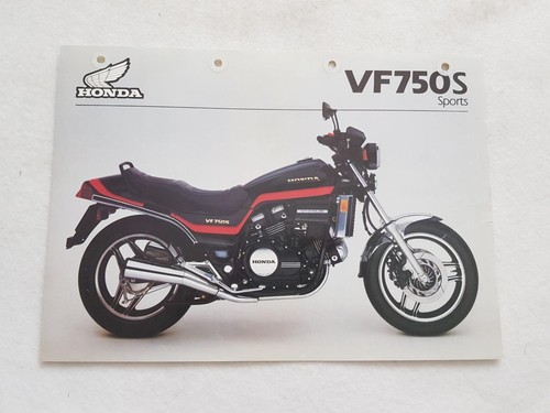 Honda vf750s sports scheda - honda,