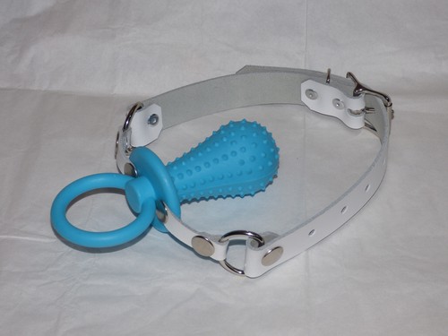 Nuovo vera pelle bianca blu - pelle,