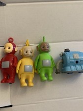 3 Figurine Teletubbies Vintage