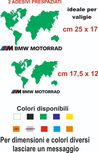 Adesivi bmw motorrad mondo - adesivi,