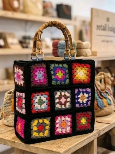 Borsa granny square - granny, a