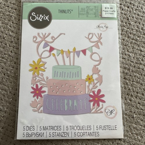 Sizzix thinlits torta - thinlits, (torta