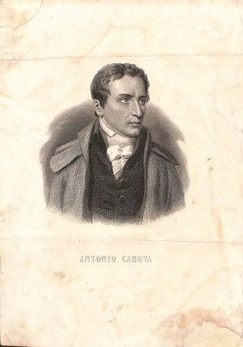 Stampa ritratto antonio canova - stampa,