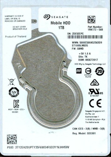 St1000lm035 1rk172 568 sbm3 - 1rk172-568,,