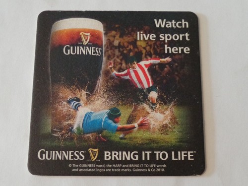 Birra sottobicchiere guinness - birra,