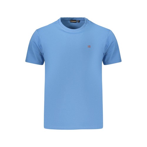 Napapijri azzurro cotton - napapijri, mens