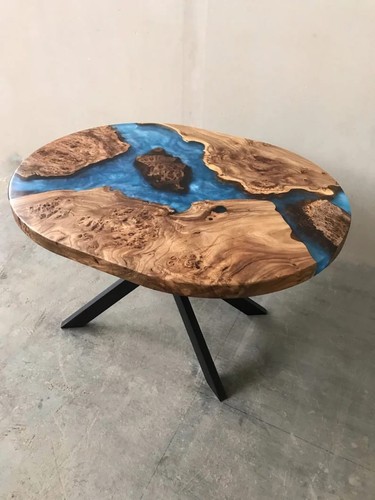Blue handmade ocean waves - handmade,
