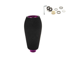 Set manopole EVA nere per