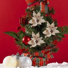 Ciondolo fiore natalizio festivo e accattivante diametro 10 23 pollici