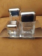 Set olio, aceto, sale e pepe