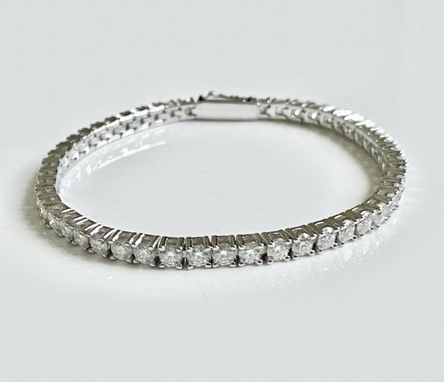 Bracciale tennis argento - bracciale,