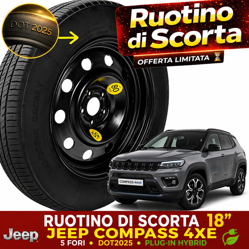 Ruotino scorta jeep - scorta,