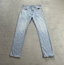 LEVIS Jeans 501 pantalone uomo vintage W32 L34 regular dritto 16805 blu denim