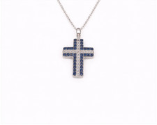 Collana con ciondolo croce con