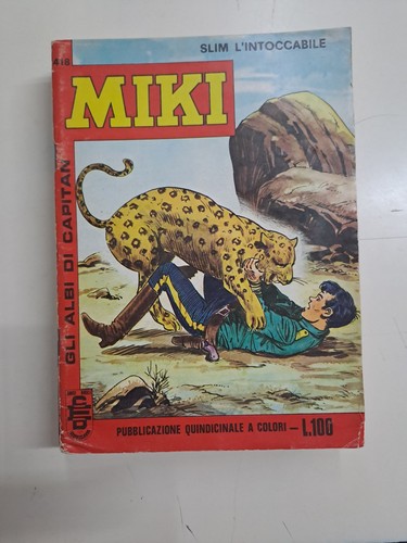 Capitan miki libretto - miki, numero