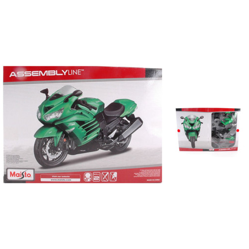 Kawasaki ninja 14r green - zx-14r,