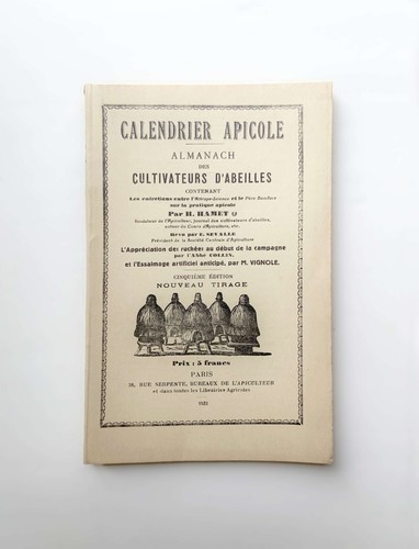 Livre calendrier apicole - livre, «calendrier