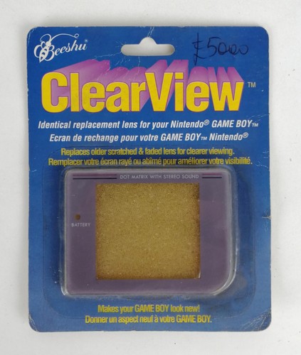 Nintendo game boy clear view - nintendo,