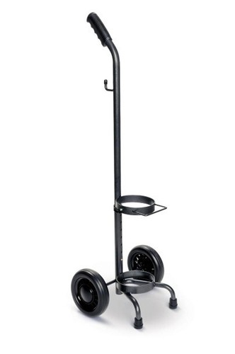 Carrello bombola ossigeno