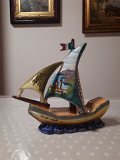 Caravella In Ceramica Vietrese