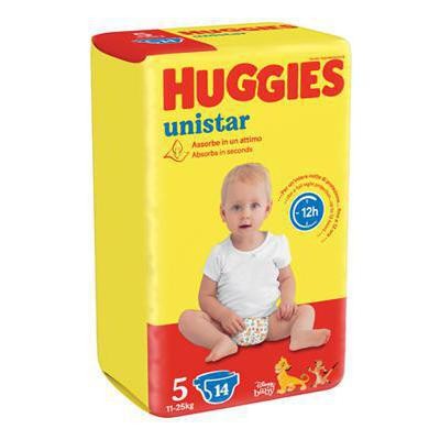 Huggies unistar junior pz - junior, 14