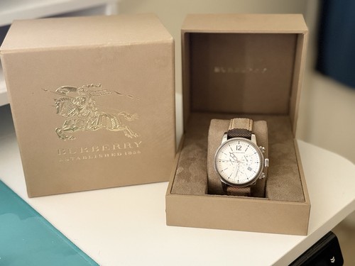 Burberry quartz chronograph - burberry,