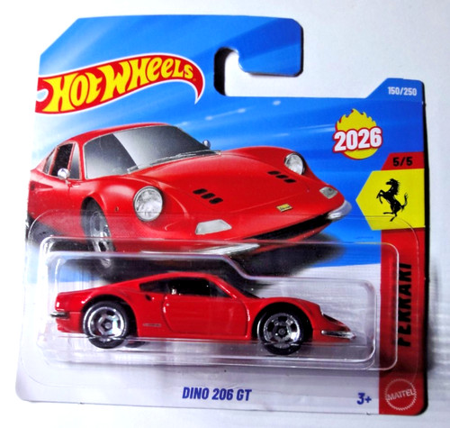 Hot wheels ferrari dino - -, 206