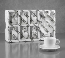 RARE tazzine ILLY NO LOGO anni