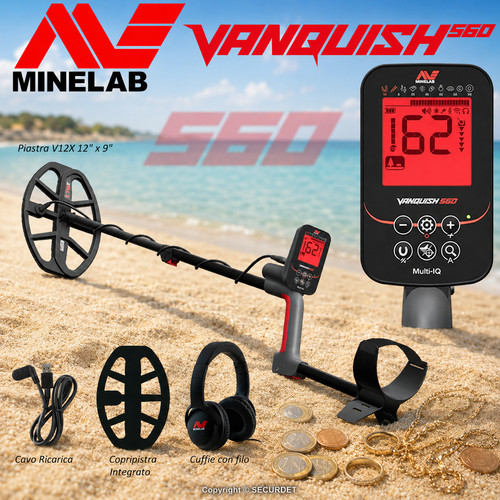 Metal detector vanquish 560 - detector,