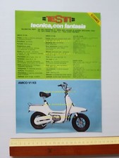 Testi 50 Amico V1 KS -  50 Pull V1 KS 1976 depliant originale italiano