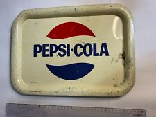 Vassoio in Metallo Smaltato Pubblicitario Vintage PEPSI COLA