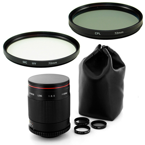 Kit obiettivo specchio albinar - kit,