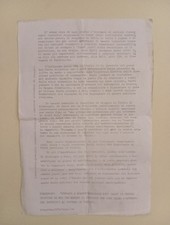 Volantino ciclostile F.G.C.I. di Venezia contro visita di Kissinger a Roma, 1974