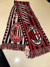 Acm Milan Sciarpa Vintage