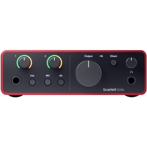 Focusrite scarlett solo - solo, 4th