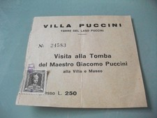 BIGLIETTO LIRE 250 INGRESSO
