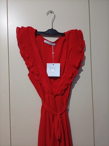 Abito artigli rosso con - rosso,