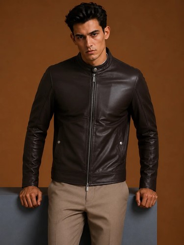 Giacca uomo vera - pelle, di