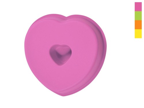 Stampo cuore silicone colore - silicone,