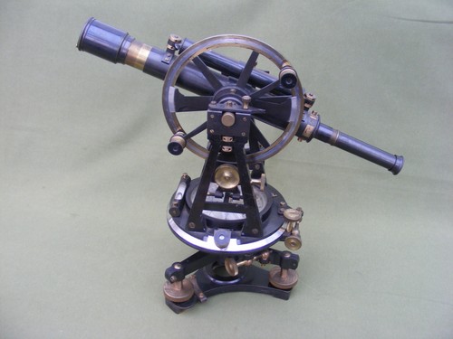 Antique large inch transit - antique, 6"