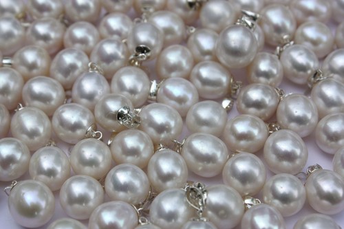 P05 bianco coltivate perle - coltivate,