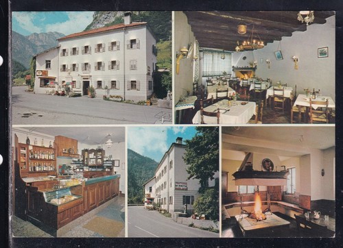 Cartolina forno zoldo bar - cartolina,