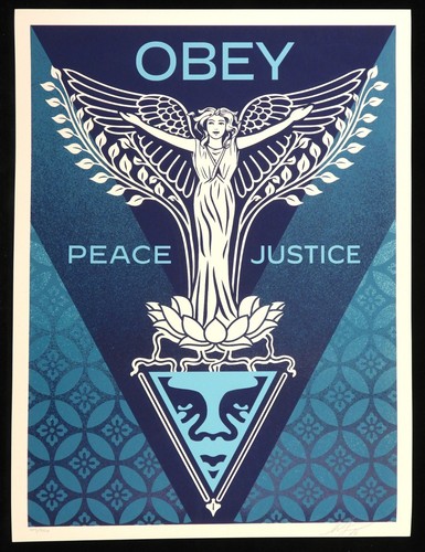 Shepard fairey nouveau angel - shepard,