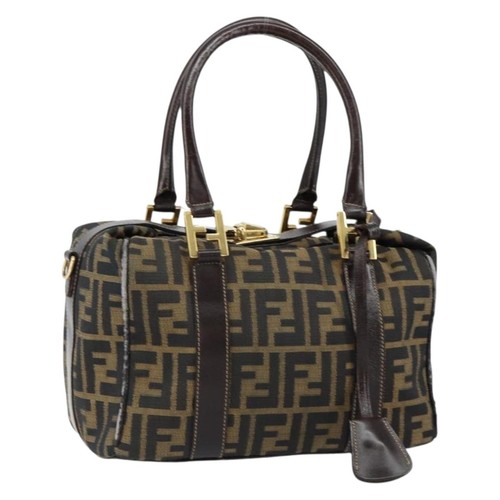 Fendi zucca canvas hand - canvas,