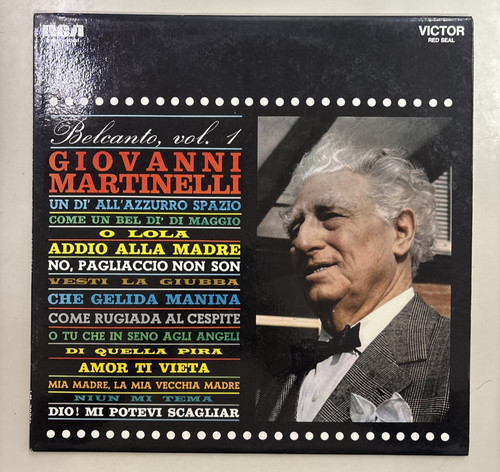 Giovanni martinelli belcanto - giovanni,