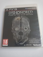 DISHONORED G.O.T.Y PS3 PRIMA STAMPA PLAYSTATION 3 ITA  RARISSIMO! DA COLLEZIONE 