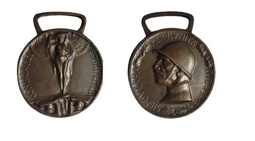 Medaglia storica coniata - medaglia,