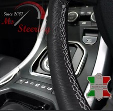 COPRIVOLANTE IN PELLE PER LAND ROVER FREELANDER 2 CON DOPPIO PUNTO GRIGIO